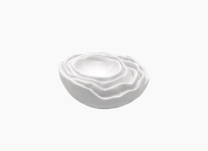 TAÇA Ø10CM ALT.4CM BRANCO TERRA@